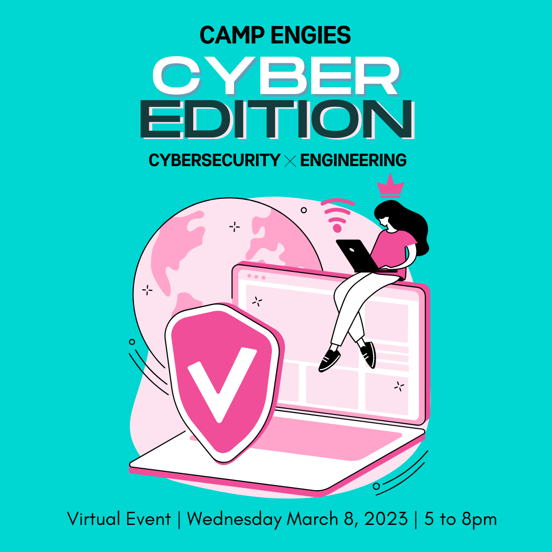 Camp Engies event graphic